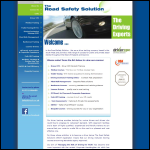 Screen shot of the The Road Safety Solution website.