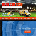Screen shot of the Hydro-Cleansing Ltd website.