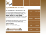 Screen shot of the ANGEL HEALTHCARE RENTALS LLP website.