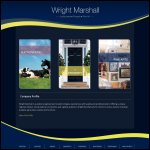 Screen shot of the Wright-Manley website.