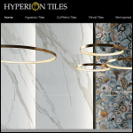 Screen shot of the Hyperion Tiles website.
