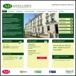 Screen shot of the Angela Hirst, Surveyors & Valuers website.