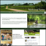 Screen shot of the Westwood Farm Services website.