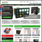 Screen shot of the Blandon Systems website.