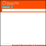 Screen shot of the Steel City Marketing Ltd website.