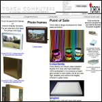 Screen shot of the Torch Computers Ltd website.