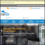 Screen shot of the Tempcon Instrumentation Ltd website.