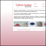 Screen shot of the Telford Rubber Processors Ltd website.