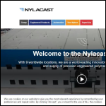 Screen shot of the Nylacast website.