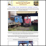 Screen shot of the Queenborough Rolling Mill Company website.