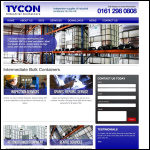 Screen shot of the Tycon Process Systems Ltd website.
