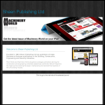 Screen shot of the Machinery World (Sheen Publishing Ltd) website.