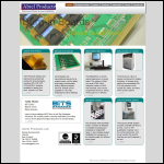 Screen shot of the Abrel Products Ltd website.