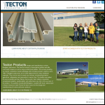 Screen shot of the Tecton Timber Products website.