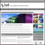 Screen shot of the ISD Cold Stores Ltd website.