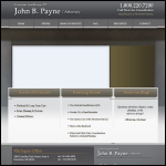Screen shot of the John Payne Design Associates website.