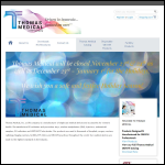 Screen shot of the Thomas Biomedical website.