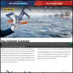 Screen shot of the Palfinger Marine UK Ltd website.