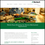 Screen shot of the Nortech Systems Ltd website.
