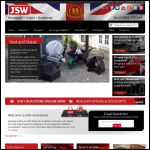 Screen shot of the JSW Trailers & Horseboxes website.