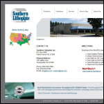 Screen shot of the Litho Supplies Southern website.