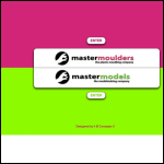Screen shot of the Mastermoulders Ltd website.