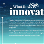 Screen shot of the ACWA Services website.