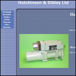 Screen shot of the Hutchinson & Dibley Ltd website.