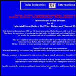 Screen shot of the Twin Industries International website.