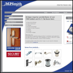 Screen shot of the D P M Smith & Co Ltd website.