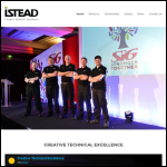 Screen shot of the Istead Business Presentations Ltd website.