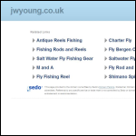Screen shot of the J W Young & Sons website.