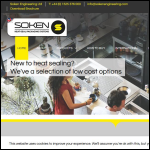 Screen shot of the Soken Engineering Ltd website.
