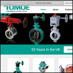 Screen shot of the Tomoe Valve Ltd website.