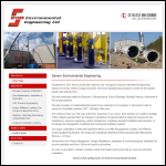 Screen shot of the Severn Environmental Engineering Ltd website.