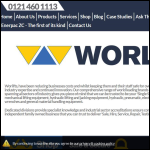Screen shot of the Worlifts Ltd website.