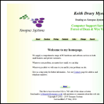 Screen shot of the Xenopus Systems Ltd website.
