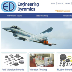 Screen shot of the Engineering Dynamics (Southern) Ltd website.