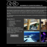 Screen shot of the Bournemouth Convention Bureau Ltd website.