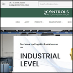Screen shot of the LED Controls Ltd website.