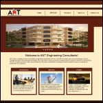 Screen shot of the ANT Engineering website.