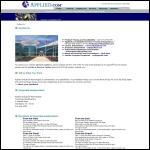 Screen shot of the Applied Distribution Ltd website.