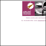 Screen shot of the Airline Training Associates Ltd website.