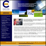 Screen shot of the Capital Engineering Services Ltd website.