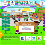 Screen shot of the Crosfield Group website.