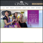 Screen shot of the Cintron Group website.