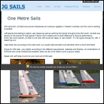 Screen shot of the Dawson, J. (Sails) website.