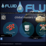 Screen shot of the Fluid Equipment Ltd website.