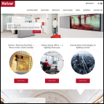Screen shot of the Helvar Ltd website.