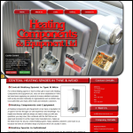 Screen shot of the Heating Components & Equipment Ltd website.